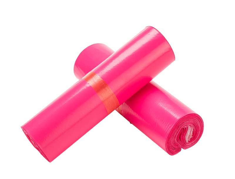 普格玫红色快递袋-02